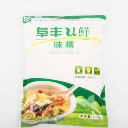 廠家直銷阜豐U鮮味精908克無鹽阜豐味精餐飲味精