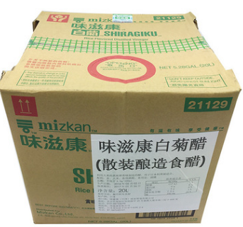 日本進(jìn)口 味滋康白菊醋 20L/桶 壽司用釀造醋 日式料理調(diào)味拌飯用