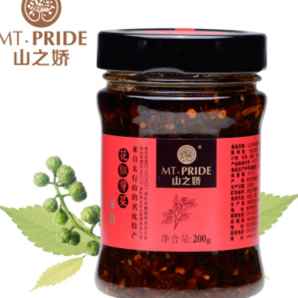 【山之嬌 花椒芽菜200g】火鍋醬料 鮮辣味醇美味休閑食品產(chǎn)地貨源