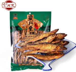 湖南特產小干魚 淡水魚仔魚干350g/袋干貨煙熏火焙魚野生魚干