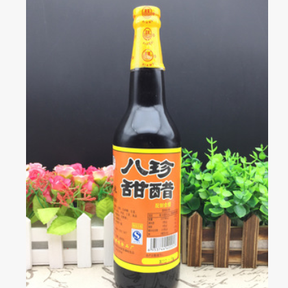 夏美八珍甜醋糯米甜醋600ml 煲豬腳姜添丁甜醋黑米醋食醋