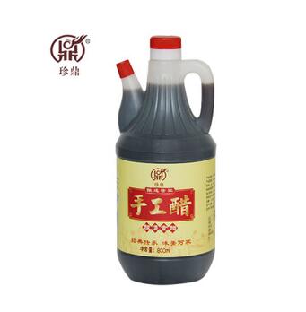 廠家供應新品上市珍鼎純糧食釀造世家食醋 珍品手工醋12*800ml/箱