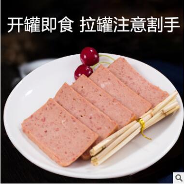 上海梅林食品 火鍋午餐肉罐頭 梅林午餐肉340g/聽