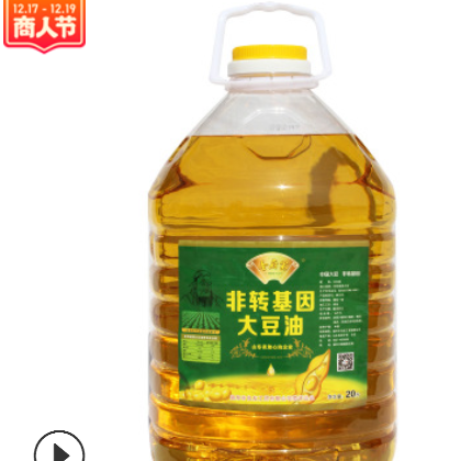 山東圣品牌府第非轉基因大豆油20L餐飲10L食堂用油優惠大豆油批發