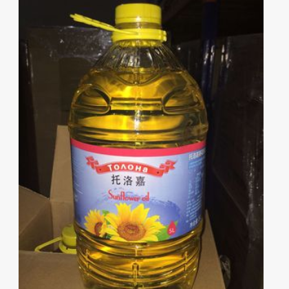 烏克蘭進(jìn)口葵花籽油 托洛嘉精煉葵花籽油5L 高級(jí)食用油