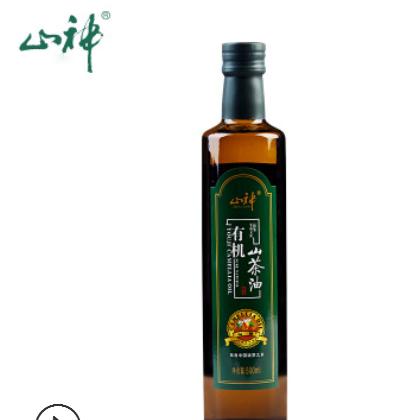 山神 有機(jī)山茶油500ml/瓶 常山山茶油食用油