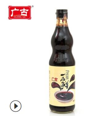 廣古海鮮醬油 500ml*12 生抽可外貿出口