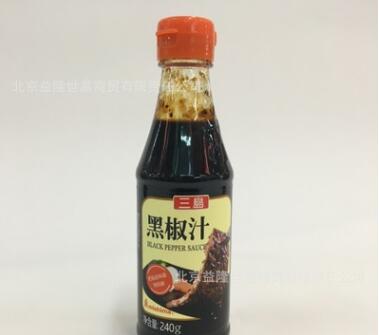 三島食品 黑椒汁240g 牛排醬黑胡椒醬