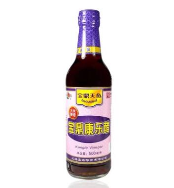 上海寶鼎天魚康樂醋500ml*12瓶整箱蝦蟹醋蒸餃蘸醋涼拌醋炒菜食醋