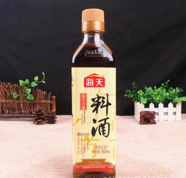 海天古道料酒450ml 小瓶家庭裝家用陳釀黃酒烹飪炒菜廚房調味料