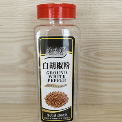 批發(fā)白胡椒粉瓶裝500g香辛料調(diào)味品白胡椒粒直銷(xiāo)廚房常備調(diào)味香料