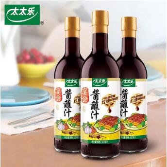 太太樂宴會醬蘸汁623ml*12瓶 紅燒醬油調味品 廚房調味