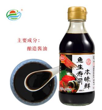 天禾200ml 一統原創 魚生壽司本味鮮 日式醬油 壽司醬油 鮮味醬油