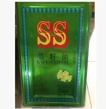 SS菜籽油16L 香港合興食油一級菜籽油 高檔酒店日餐炸物油不易黑