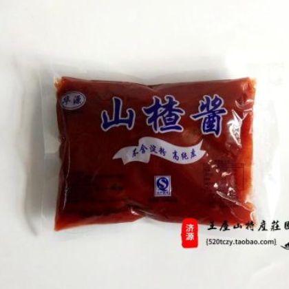 山楂醬純手工袋裝山楂糕沖水喝的飲品兒童食品山楂果醬商用家用